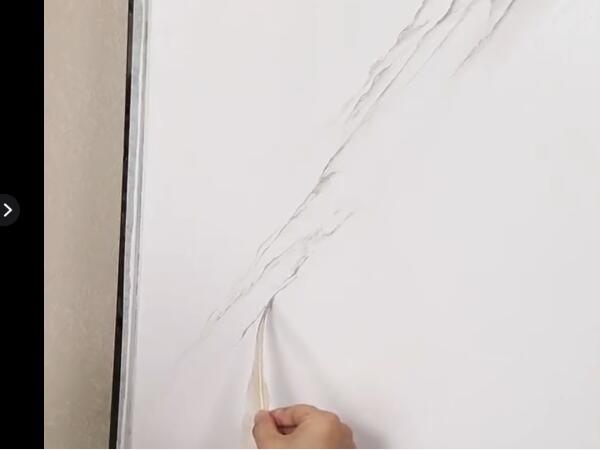 琴岛贝壳粉白色大理石纹施工工艺