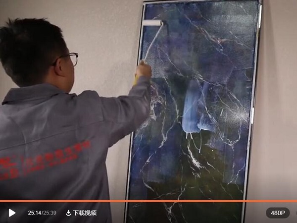 琴岛贝壳粉黑色理石工艺